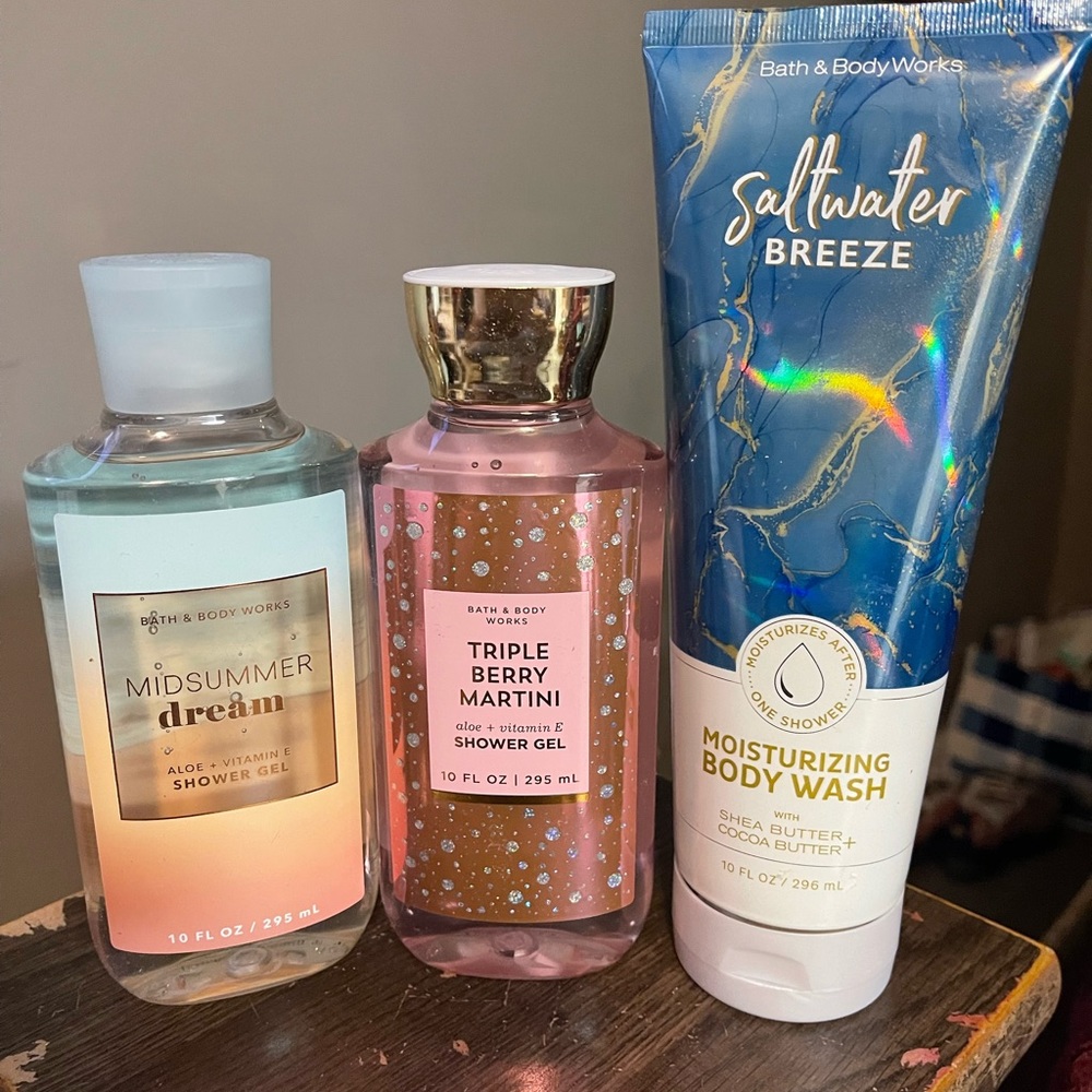 Bath and body works shower gel